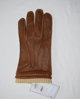 Brown Napa Leather/Fleece Lining Mens Medium LH