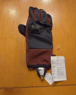 Black/Rust Gore-tex Glove Lightweight Mens Large RH