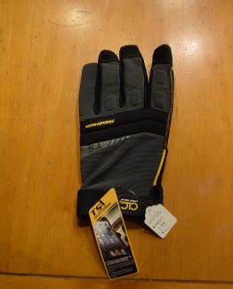 Gray/Black Mens Work Glove Extra Large LH