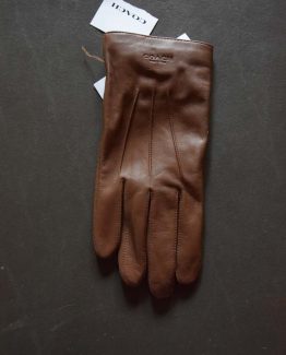 Coach Ladies Basic Leather Glove RH Med